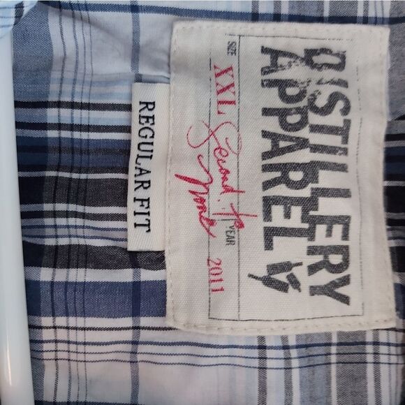 DISTILLERY Button Down Shirt Size XXLARGE - Picture 4 of 7